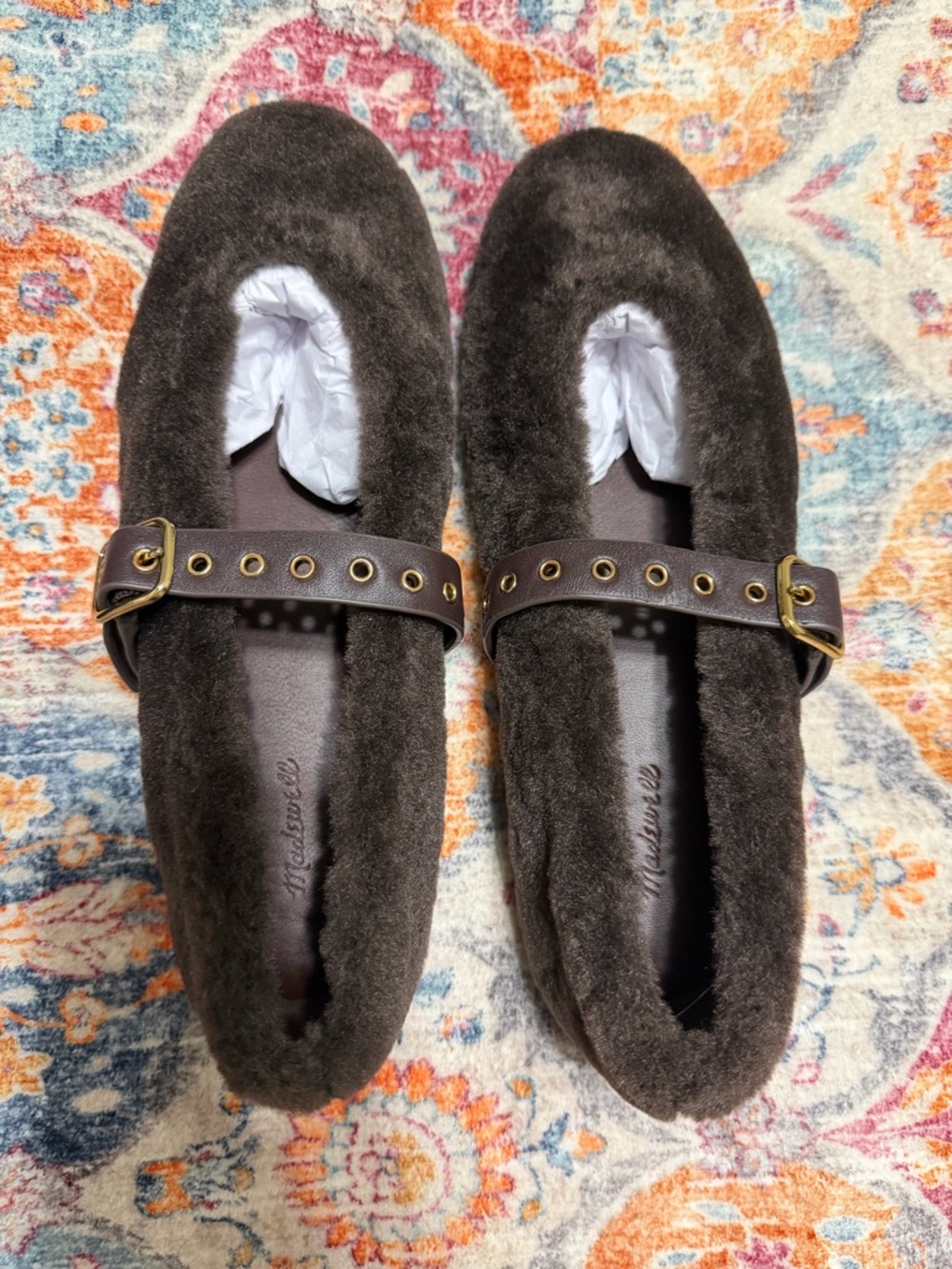 The Remy Teddy Mary Jane Flats